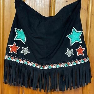 Double D Ranchwear Song of the West Skirt NWT Sz 16
